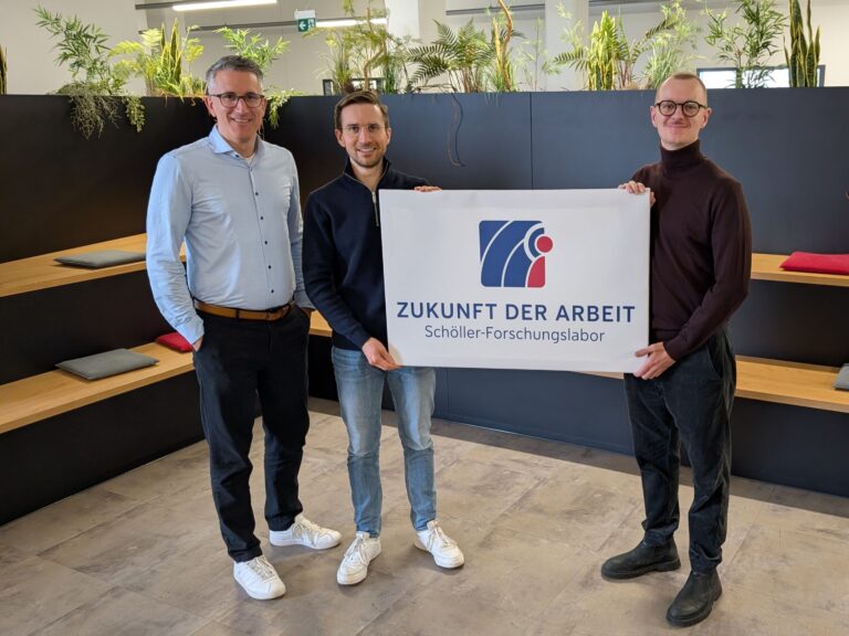 Baton Handover at the Schöller Future of Work LabCopy